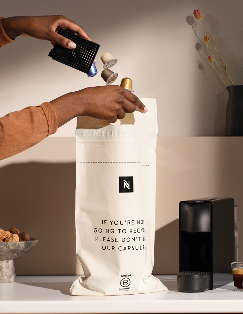 Nespresso咖啡胶囊回收袋